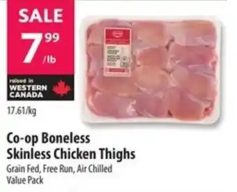 Co-op Boneless Skinless Chicken Thighs offer