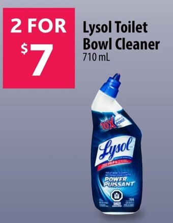 Co-op Lysol Toilet Bowl Cleaner 710 mL offer