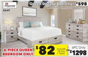 Surplus Furniture Millbrook 6-piece storage bedroom set offer