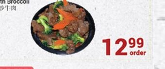 Oceans Fresh Food Market Beef with broccoli offer