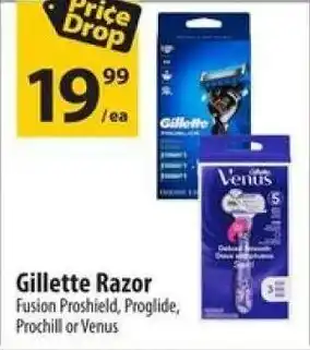 Co-op Gillette Razor Fusion Proshield, Proglide, Prochill or Venus offer