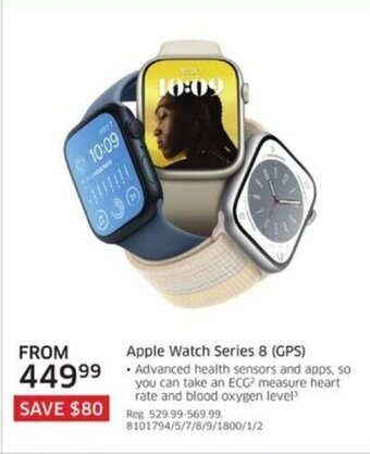The Source Apple Watch Series 8 (GPS) offer