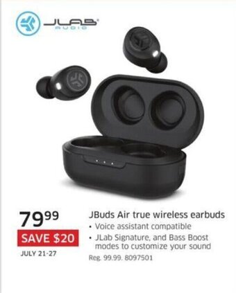 The Source JBuds Air true wireless earbuds offer