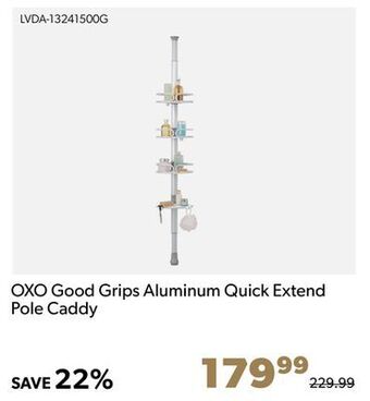 Shopper+ Oxo good grips aluminum quick extend pole caddy offer