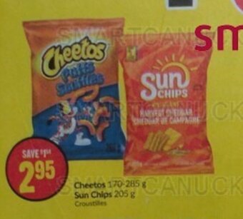 FreshCo Cheetos or Sun Chips offer