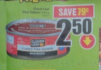 FreshCo Clover Leaf Pink Salmon 142 g offer