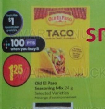 FreshCo Old El Paso Seasoning Mix 24 g offer