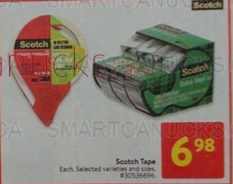 Walmart Scotch Tape offer