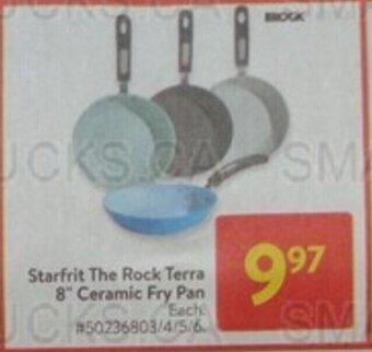 Walmart Starfrit The Rock Terra 8 Ceramic Fry Pan offer