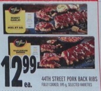Metro 44TH STREET PORK BACK RIBS offer