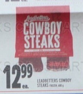 Metro LEADBETTERS COWBOY STEAKS offer