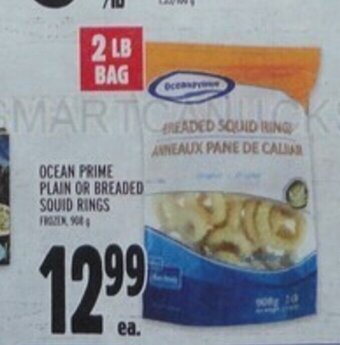 Metro OCEAN PRIME PLAIN OR BREADED SQUID RINGS offer