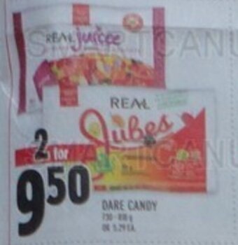 Metro DARE CANDY offer