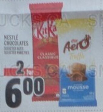 Metro NESTLÉ CHOCOLATES offer