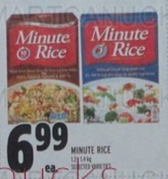 Metro MINUTE RICE offer