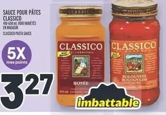 Metro SAUCE POUR PÂTES CLASSICO offer