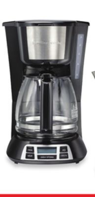 Walmart Hamilton beach 12-cup programmable coffee maker offer