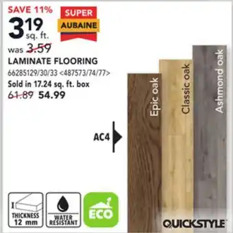 Lowe's Quickstyle 12 x 24 faber porcelain tiles offer