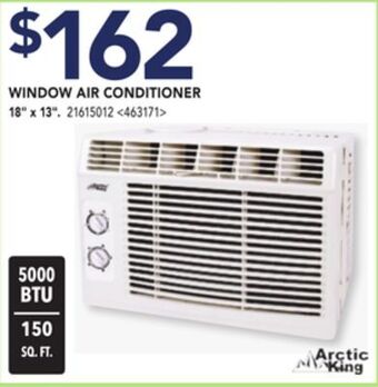 Lowe's Arctic king window air conditioner 18 x 13 offer