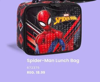 Toys R us Heys spider-man lunch bag offer