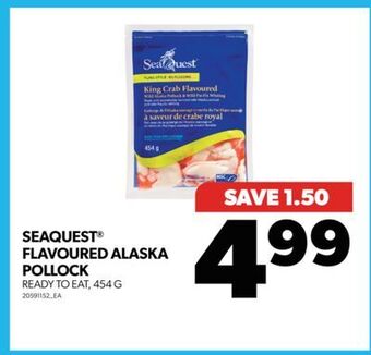 Real Canadian Superstore Seaquest® flavoured alaska pollock offer