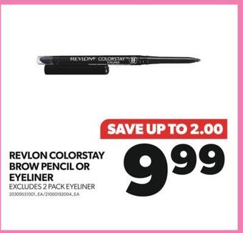 Real Canadian Superstore Revlon colorstay brow pencil or eyeliner offer