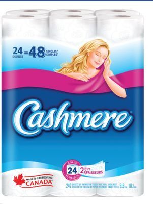 Real Canadian Superstore Cashmere bathroom tissue, 24=48 rolls offer