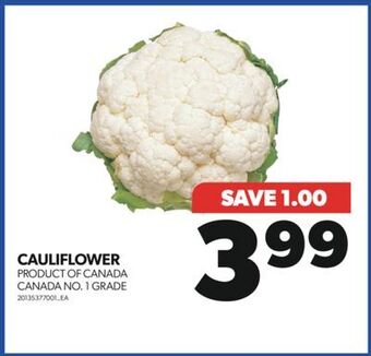 Real Canadian Superstore Cauliflower offer
