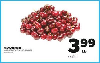 Real Canadian Superstore Red cherries offer