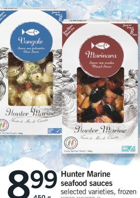 Fortinos Hunter marine seafood sauces, 450 g offer