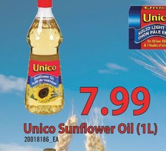 Fortinos Unico sunflower oil offer