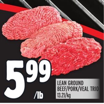 Metro Lean ground beef/pork/veal trio offer