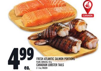 Metro Fresh atlantic salmon portions offer