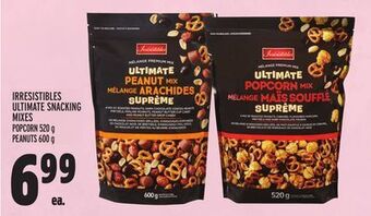 Metro Irresistibles ultimate snacking mixes offer