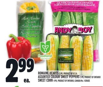 Metro Romaine hearts offer