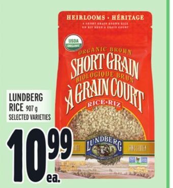 Metro Lundberg rice offer