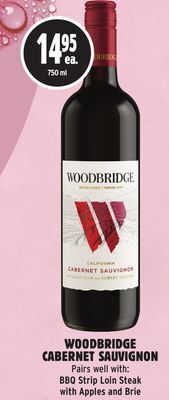 Metro Woodbridge cabernet sauvignon offer