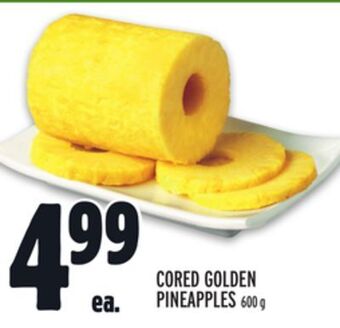 Metro Cored golden pineapples offer