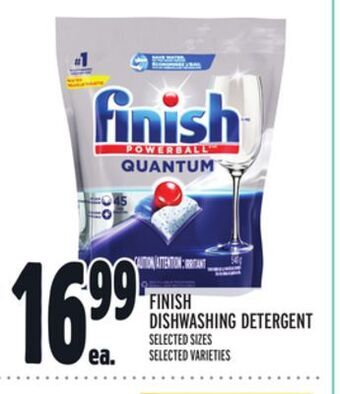 Metro Finish dishwashing detergent offer