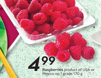 Sobeys Raspberries offer