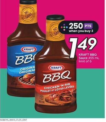 Sobeys Bbq sauce offer