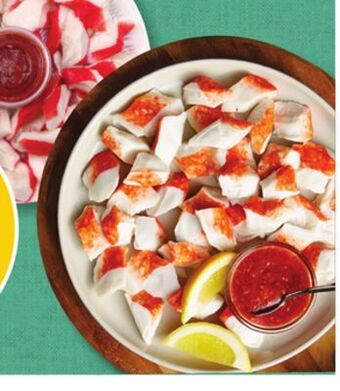 Sobeys Cooked or raw garlic shrimp griller offer