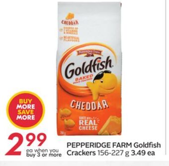 Sobeys Goldfish crackers offer