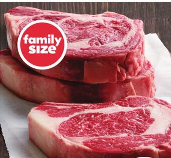 Foodland Prime rib steaks cut by your meat expert from canada aaa grade beef offer