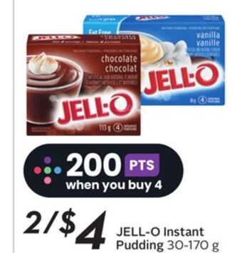 Sobeys Instant pudding offer