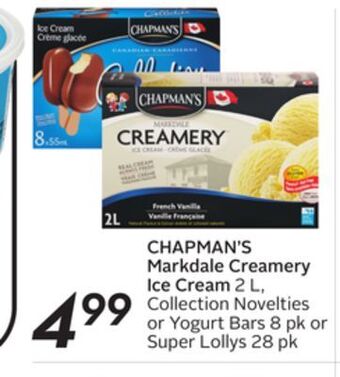 Sobeys Markdale creamery ice cream offer