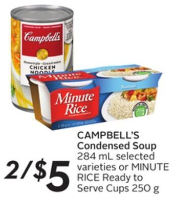 Sobeys Condensed soup offer