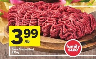 Foodland Lean ground beef offer