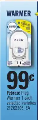 Loblaws Febreze plug warmer, 1 each offer
