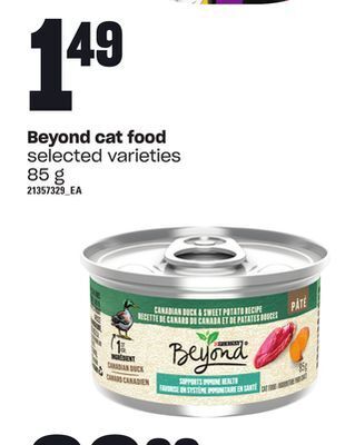 Loblaws Beyond cat food, 85 g offer